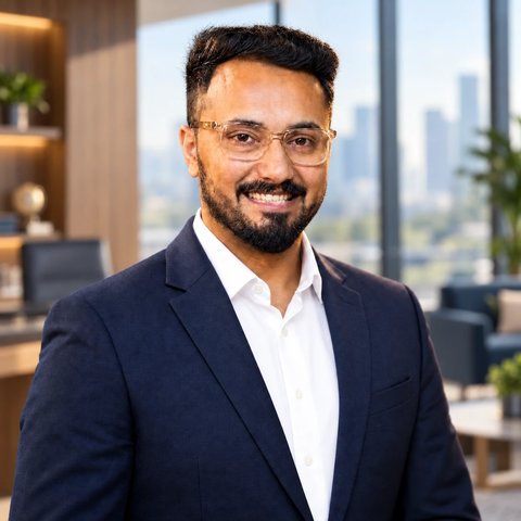 Neelabja Saha, founder of StaffAble AI